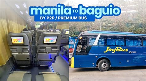 Manila To Baguio P2p Bus Schedule And Fare Joybus Victory Liner Solid