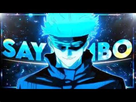 Jujutsu Kaisen Gojo Say Jambo Edit Amv Quick Free Project