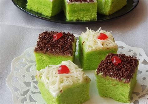 Resep Bolu pandan kukus oleh berliantifitri - Cookpad