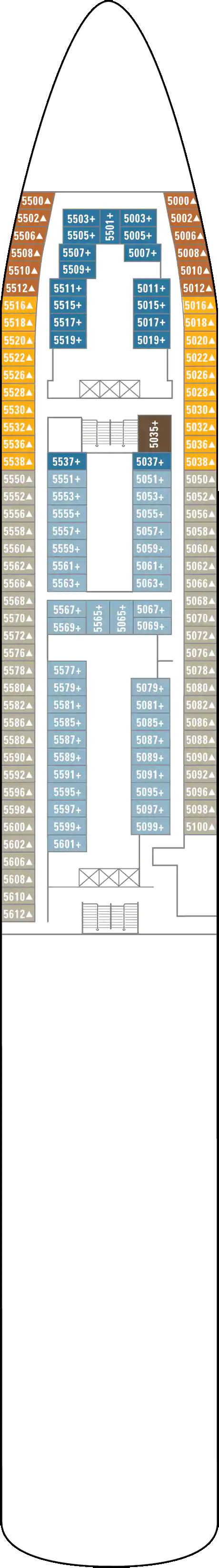 Norwegian Spirit Deck Plans | CruiseInd