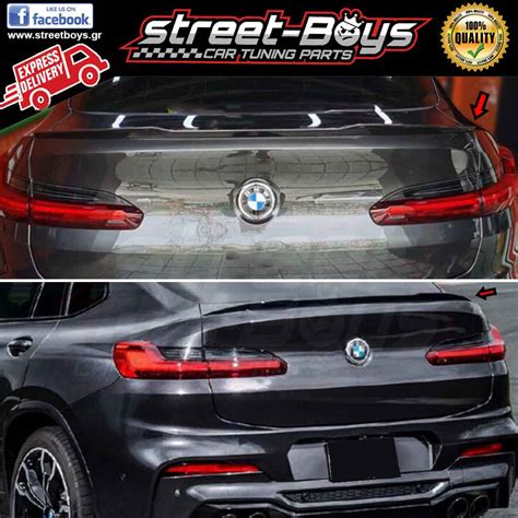 ΑΕΡΟΤΟΜΗ Spoiler Bmw X4 G02 Street Boys Car Tuning Shop