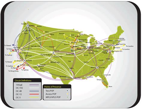 Velocity Telephone Service Area