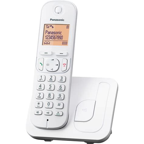 Panasonic KX TGC210 digitální bezdrátový telefon režim ECO blokování