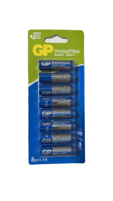 Gp Powerplus Heavy Duty Batteries Bundle Of 2 Photography