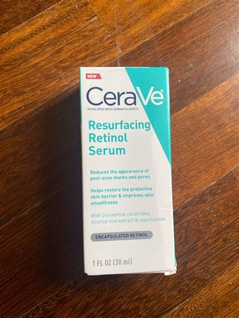 Cerave Acne Resurfacing Retinol Face Serum 1 Fl Oz Inci Beauty