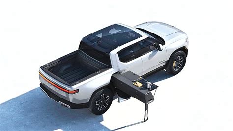 Conoce El Rivian R1t El Pick Up Eléctrico Que Tiene Módulo De Cocina