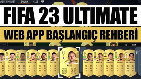 Fifa 23 Ultimate Team BaŞlangiÇ Rehberİ Fut Web Appte Neler