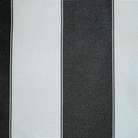 Black White Stripe Canvas Waterproof Outdoor Fabric Ifabric