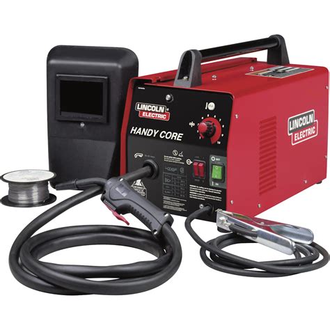 Lincoln Electric Handy Core Flux Core Wire Feed Welder Kit With Face