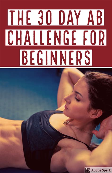 The 30 Day Ab Challenge For Beginners Ab Challenge 30 Day Ab