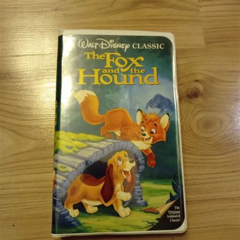 WALT DISNEY CLASSIC The Fox And The Hound Black Diamond Edition VHS