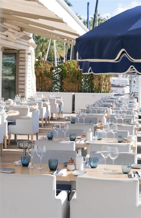 LEcrin Plage Restaurant Cannes YachtCharterFleet