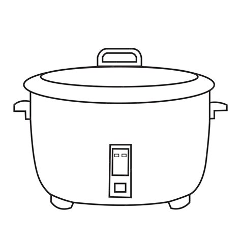 Premium Vector | Rice cooker