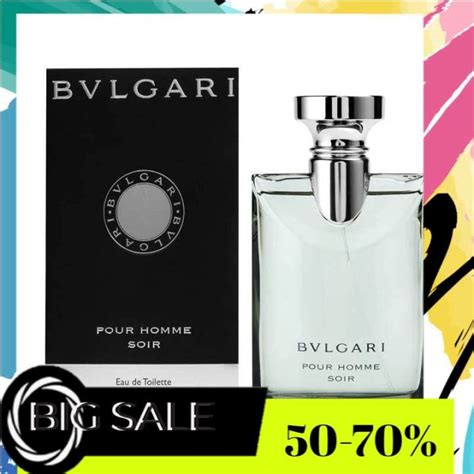 Bvlgari Pour Homme Soir Eau De Toilette For Men 100ml Original 100