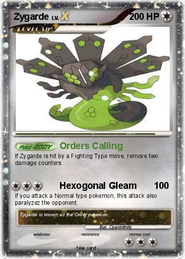 Zygarde Pokemon Card