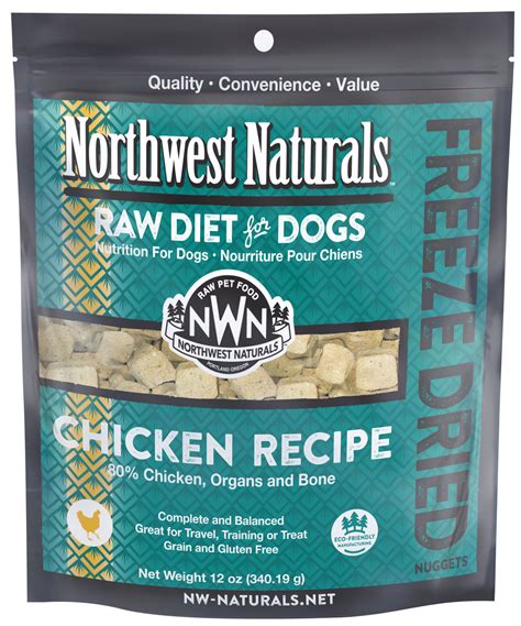 Northwest Naturals Raw Diet Chicken Freeze Dried Nuggets