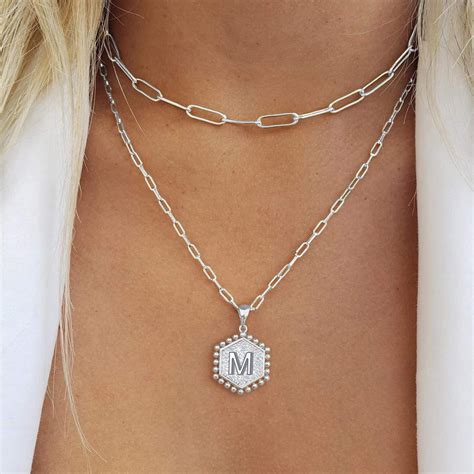 Bulky Necklaces For Women Pearl Necklace With Pendant Long Statement