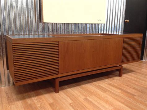 Vintage Stereo Cabinet Danish Modern Mid Century Modern Retro Tv