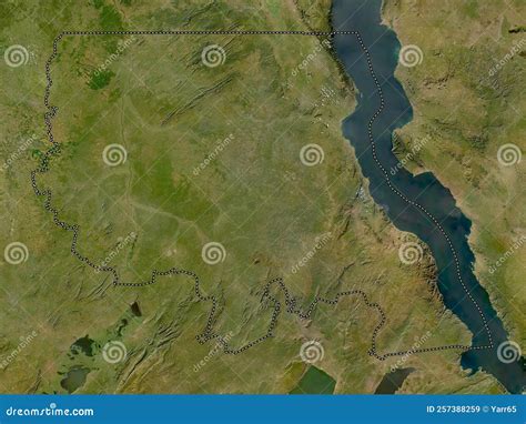 Tanganyika Democratic Republic Of The Congo Low Res Satellite No