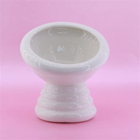 Ceramic Raised Cat Bowl - Etsy