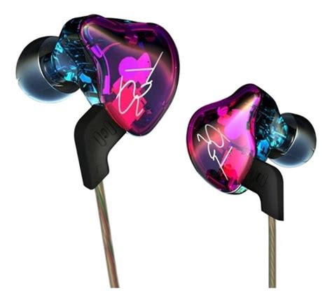 Audífonos In Ear Kz Zst With Mic Purple Y Blue Meses Sin Intereses