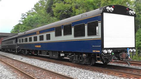 Csx Mixed Freight Train Hauling A Pair Of Ocs Passenger Cars Youtube