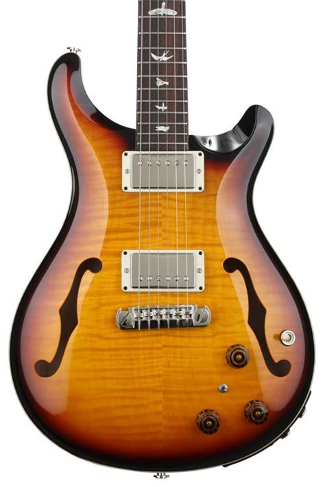 Prs Hollowbody Ii Piezo Tri Color Sunburst Sweetwater