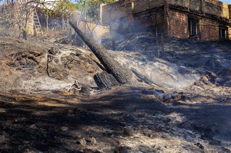 Viviendas Da Adas Por El Incendio De Bonares En Im Genes