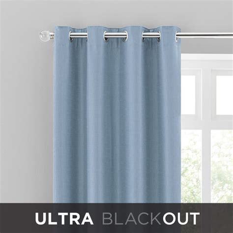 Montreal Ultra Blackout Eyelet Curtains Dunelm