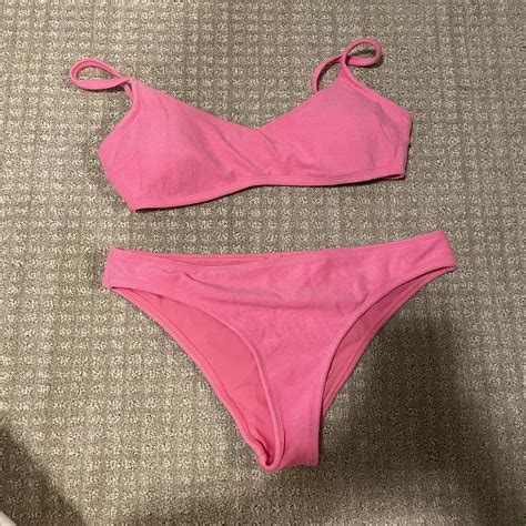No Paypal Depop Card Payment Only Pink Bikini Set Depop