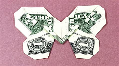 Phong Tran Origami Dollar Bill Origami Wings Heart Butterfly Ver 4