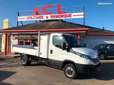 IVECO LKW TRUCKS Iveco Daily Benne Coffre Acier Jpm Portes Arrieres