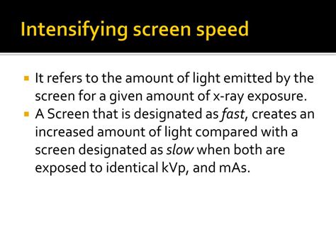 Ppt Intensifying Screen And Cassette Powerpoint Presentation Free