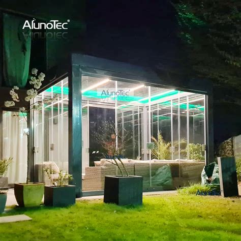 Alunotec X Gazebo Outdoor Garden Diy Backyard Aluminum Pergola Louvre