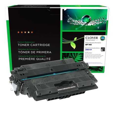 HP CF214X Remanufactured Black Laser Cartridge Clover Imaging Group USA