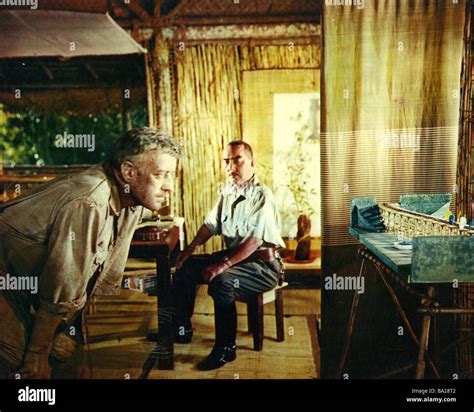 Bridge On The River Kwai 1957 Columbia Film With Alec Guinness At Left