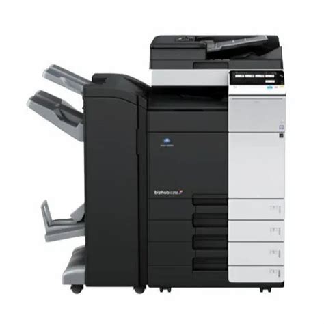 Laser Bizhub C Konica Minolta Color Photocopier Machine For Office