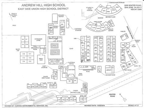 Foothill High School Campus Map