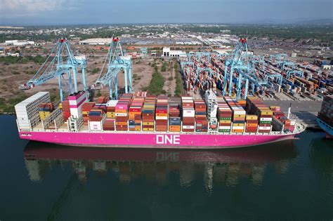 Puerto De L Zaro C Rdenas Recibi Al Buque One Parana Lazaro Cardenas