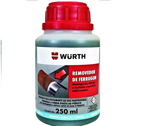 Removedor De Oxido Desoxidante Wurth Ml En Mercado Libre