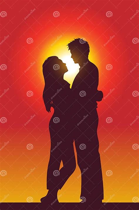 Loving Couple Stock Vector Illustration Of Passion Adult 7984817