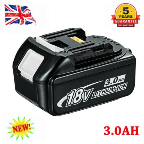 2x For Makita 18 Volt Bl1830 Lxt Li Ion 60ah Battery Bl1850b Bl1860b Bl1840 Uk Ebay