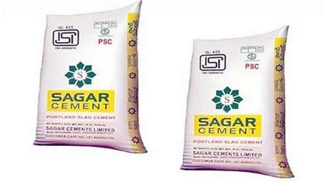 Psc Portland Slag Cement Sagar Opc Cement Packaging Type Pp Sack Bag Packaging Size 50 Kg