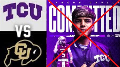 Tcu Loses Huge Qb Commit Coach Prime Colorado Buffalos May Blow Out