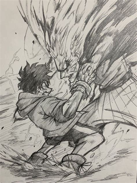 A Pencil Drawing Of Two People Fighting Over Something In The Air With