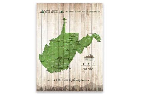 West Virginia State Parks Map State Parks Map Of West Virginia