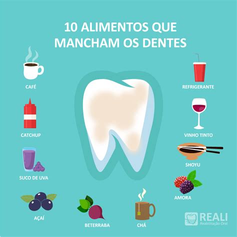 10 Alimentos Que Mancham Os Dentes