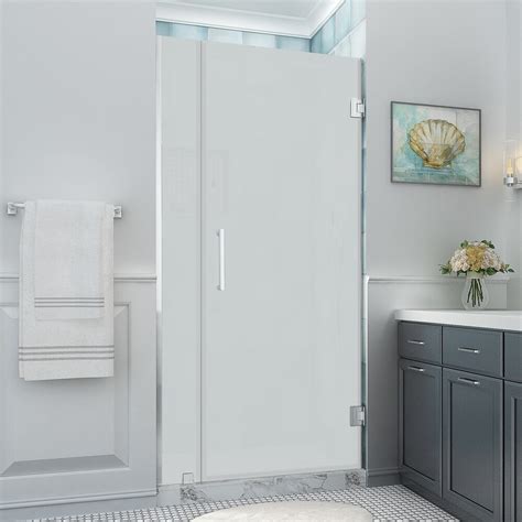 Aston Belmore Xl 41 25 42 25x80 Frameless Hinged Shower Door Ultra