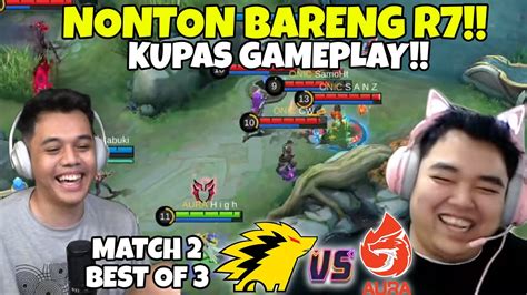 NOBAR BARENG MAS R7 UHUYY MENGUPAS TUNTAS GAMEPLAY ONIC VS AURA MATCH