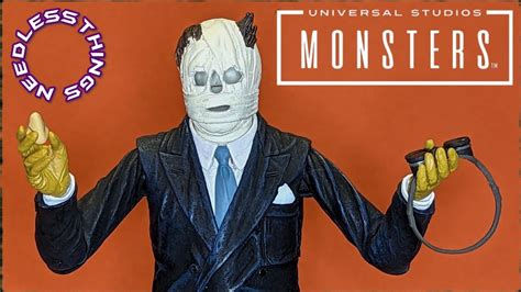 Neca Universal Monsters Ultimate Invisible Man Needless Unboxing Youtube